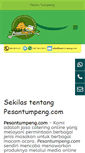 Mobile Screenshot of pesantumpeng.com